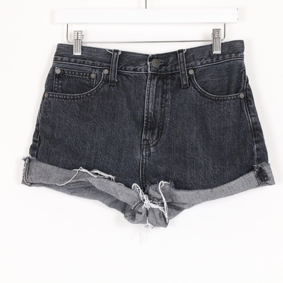 Madewell The Perfect Jean Short Black